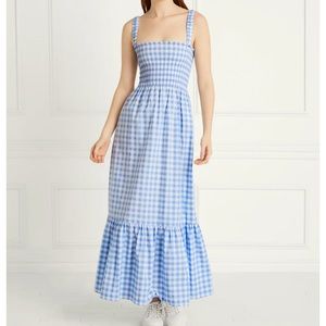 Hill House Anjuli Blue & White Nap Dress